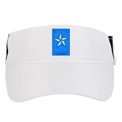 La Estrella Mexican Lottery Culture Adult Drive Performance Visor