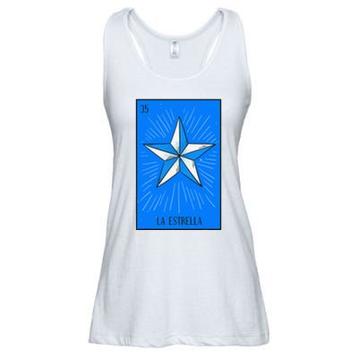 La Estrella Mexican Lottery Culture Ladies Essential Flowy Tank