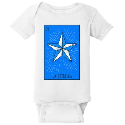 La Estrella Mexican Lottery Culture Baby Bodysuit