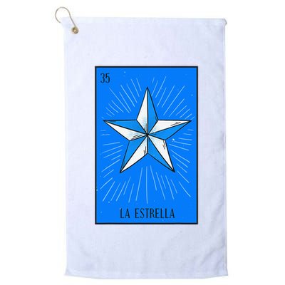 La Estrella Mexican Lottery Culture Golf Towel