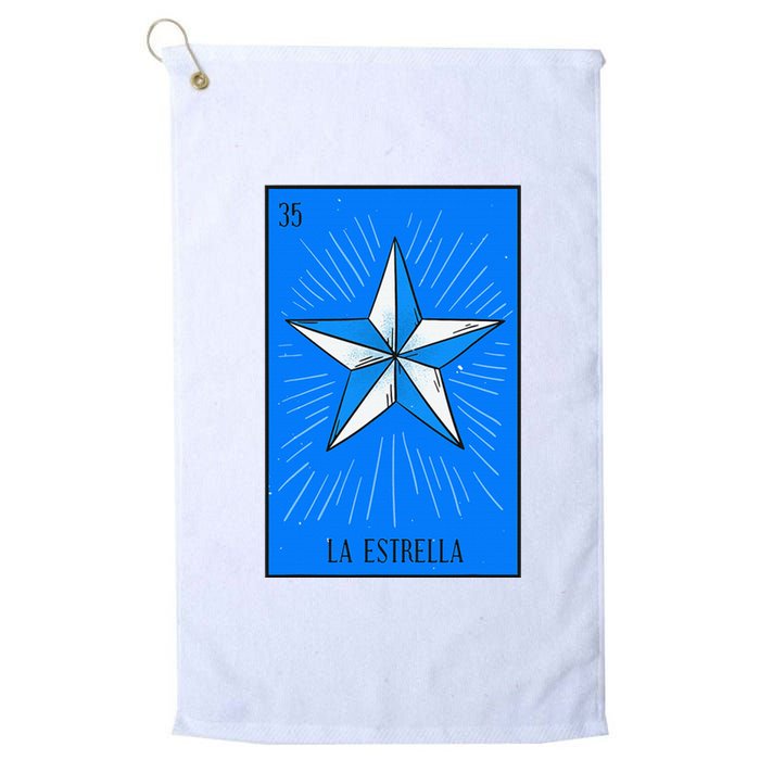 La Estrella Mexican Lottery Culture Platinum Collection Golf Towel