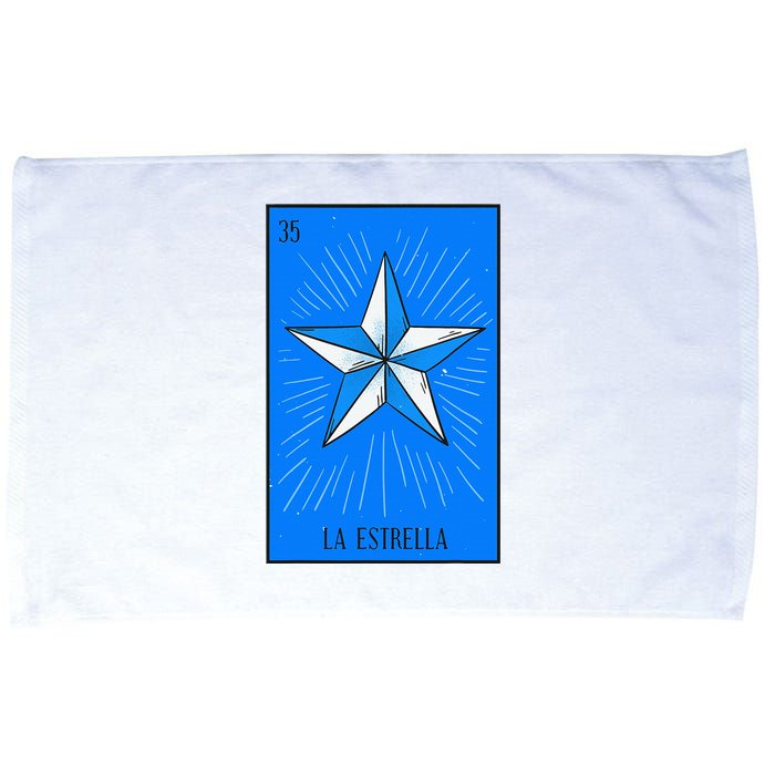 La Estrella Mexican Lottery Culture Microfiber Hand Towel