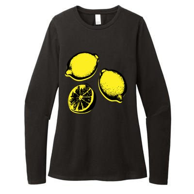 Lemon Womens CVC Long Sleeve Shirt