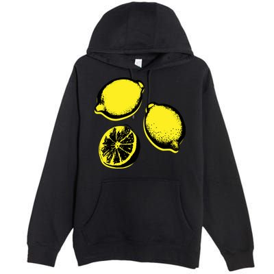 Lemon Premium Pullover Hoodie