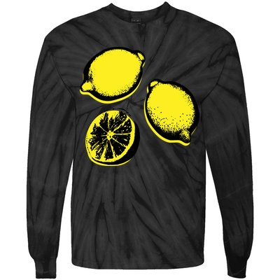 Lemon Tie-Dye Long Sleeve Shirt