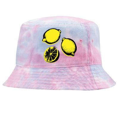 Lemon Tie-Dyed Bucket Hat