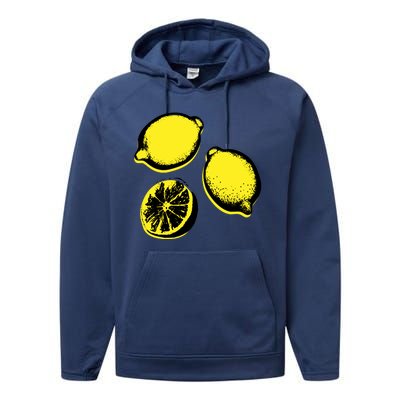 Lemon Performance Fleece Hoodie