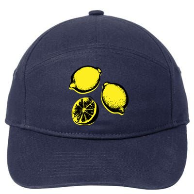 Lemon 7-Panel Snapback Hat