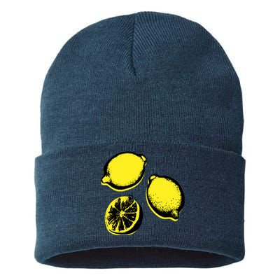 Lemon Sustainable Knit Beanie