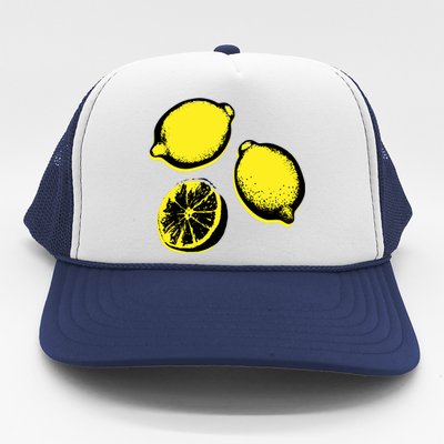 Lemon Trucker Hat