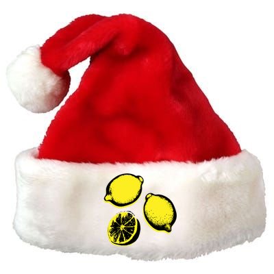 Lemon Premium Christmas Santa Hat