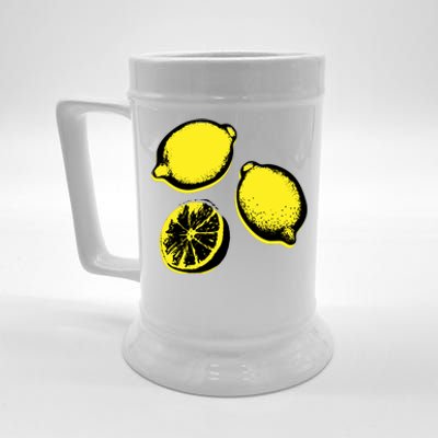 Lemon Beer Stein