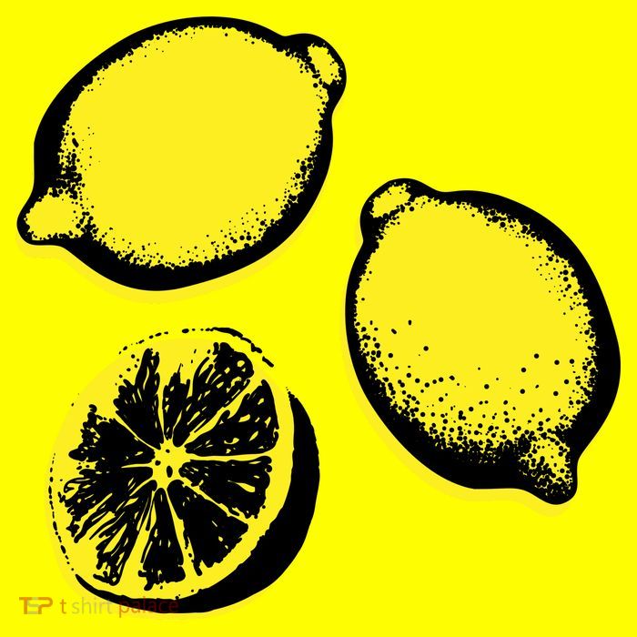 Lemon 11oz C Handle Ceramic Mug