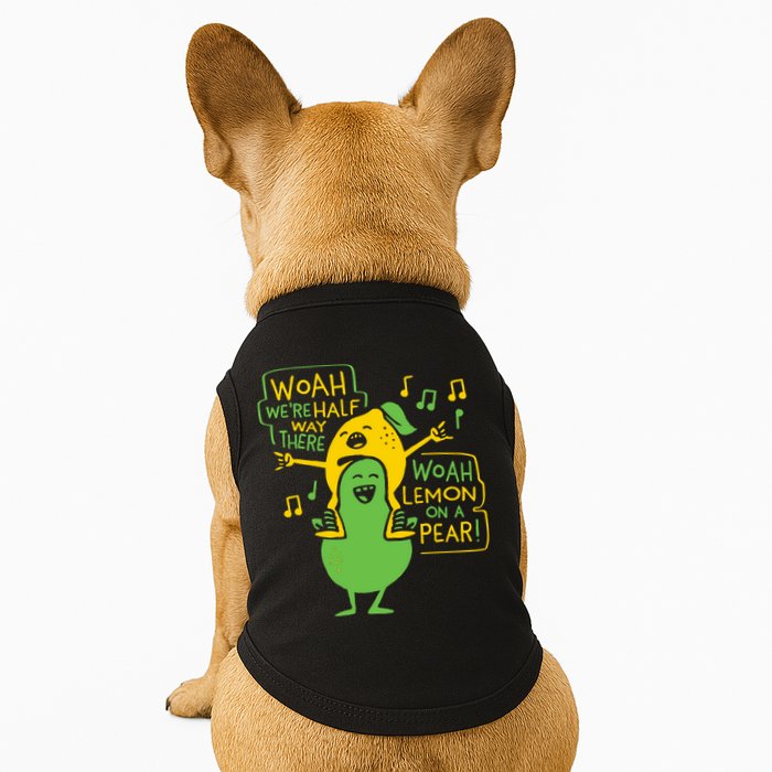 Lemon On A Pear Doggie Tank