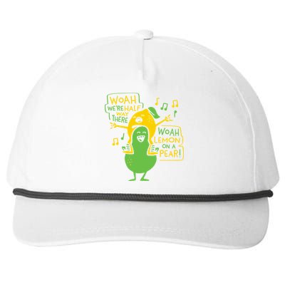 Lemon On A Pear Snapback Five-Panel Rope Hat