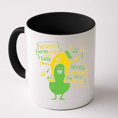 Lemon On A Pear Mug