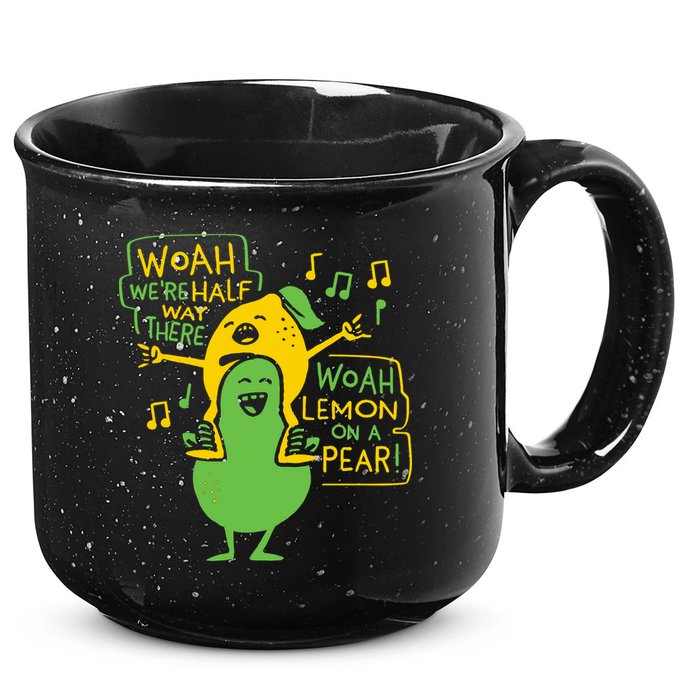 Lemon On A Pear 15oz Campfire Ceramic Mug