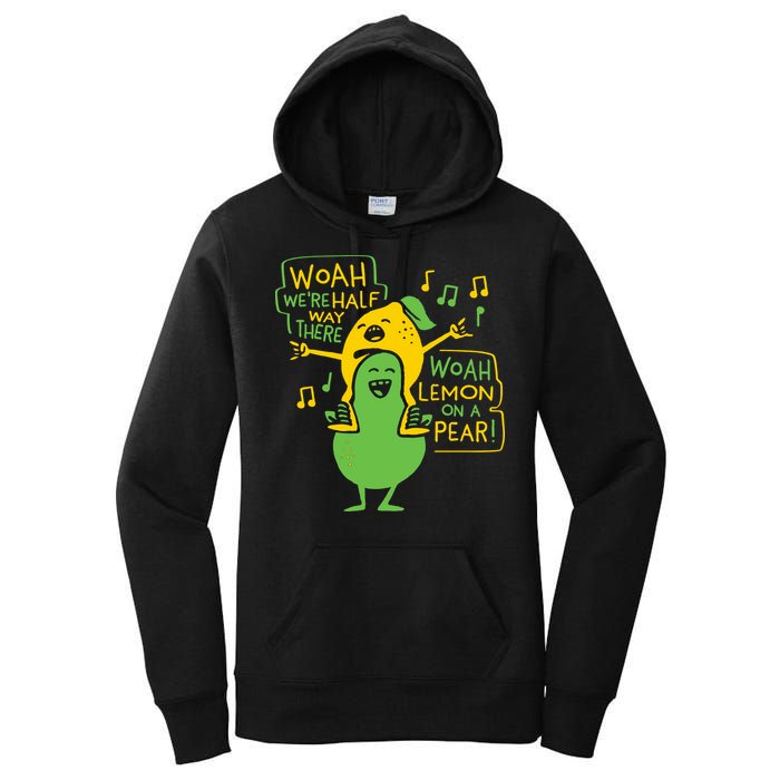 Lemon On A Pear Women's Pullover Hoodie