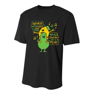 Lemon On A Pear Youth Performance Sprint T-Shirt