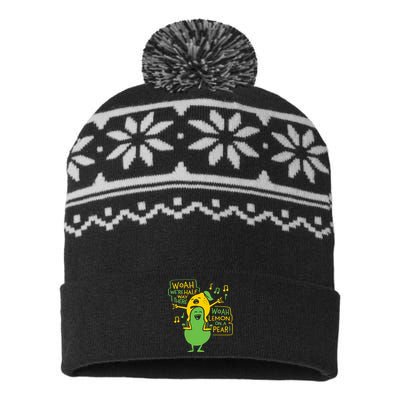 Lemon On A Pear USA-Made Snowflake Beanie