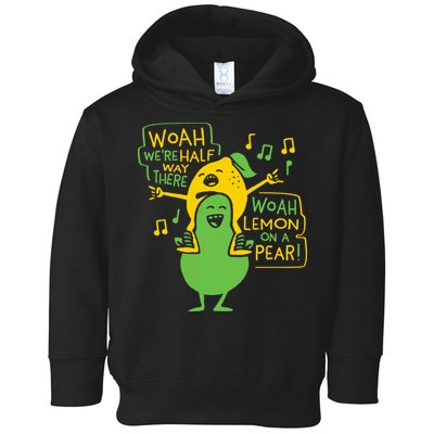 Lemon On A Pear Toddler Hoodie