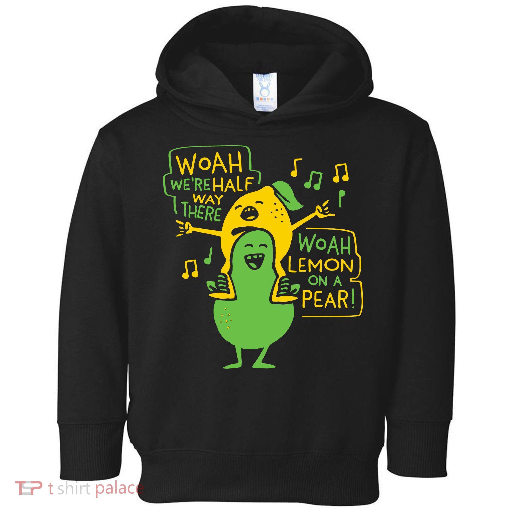 Lemon On A Pear Toddler Hoodie