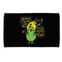 Lemon On A Pear Microfiber Hand Towel