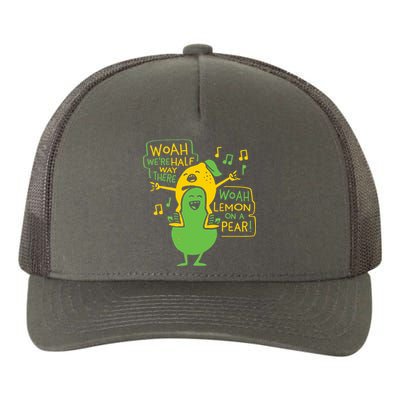 Lemon On A Pear Yupoong Adult 5-Panel Trucker Hat