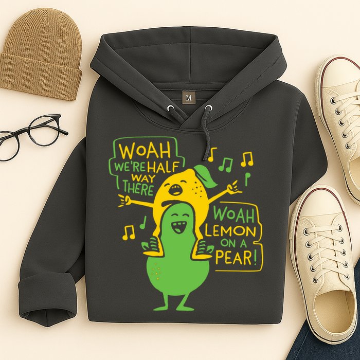 Lemon On A Pear Hoodie