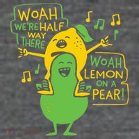 Lemon On A Pear Tall T-Shirt
