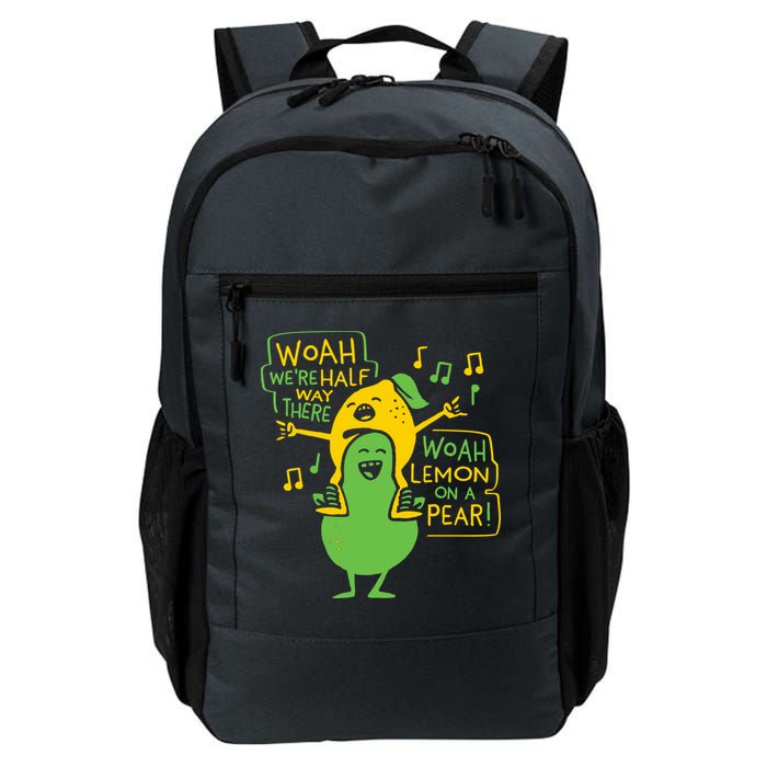 Lemon On A Pear Backpack