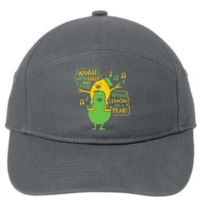 Lemon On A Pear 7-Panel Snapback Hat