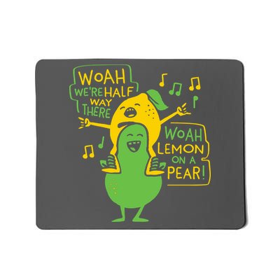 Lemon On A Pear Mousepad