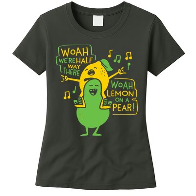Lemon On A Pear Womens T-Shirt
