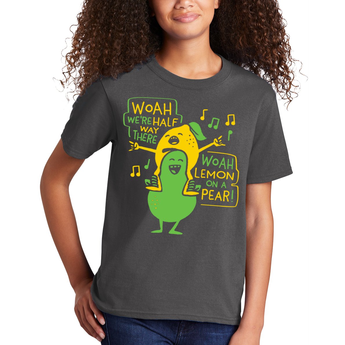 Lemon On A Pear Kids T-Shirt