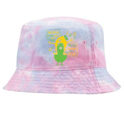 Lemon On A Pear Tie-Dyed Bucket Hat