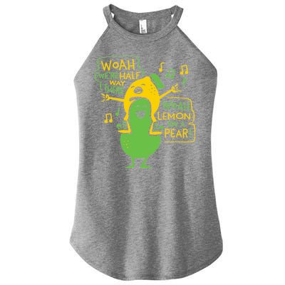 Lemon On A Pear Women’s Perfect Tri Rocker Tank