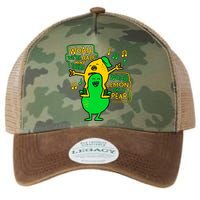 Lemon On A Pear Funny Meme Legacy Tie Dye Trucker Hat