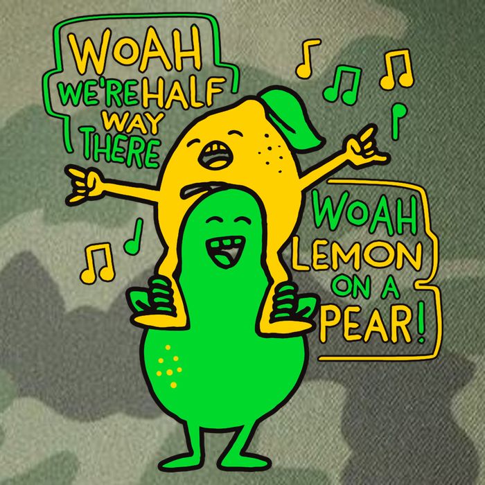 Lemon On A Pear Funny Meme Legacy Tie Dye Trucker Hat
