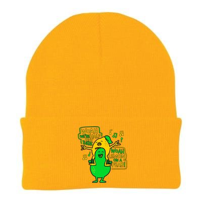 Lemon On A Pear Funny Meme Knit Cap Winter Beanie