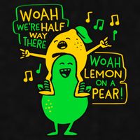 Lemon On A Pear Funny Meme Ladies PosiCharge Tri-Blend Wicking Tank