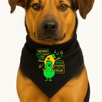 Lemon On A Pear Funny Meme USA-Made Doggie Bandana