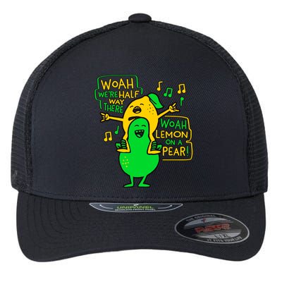 Lemon On A Pear Funny Meme Flexfit Unipanel Trucker Cap