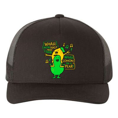 Lemon On A Pear Funny Meme Yupoong Adult 5-Panel Trucker Hat