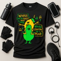 Lemon On A Pear Funny Meme Performance Shirt