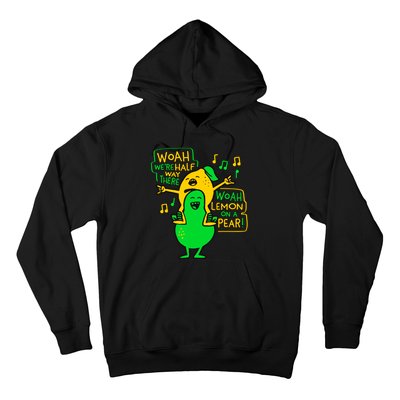 Lemon On A Pear Funny Meme Hoodie