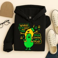 Lemon On A Pear Funny Meme Hoodie