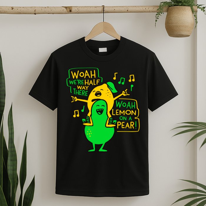 Lemon On A Pear Funny Meme T-Shirt