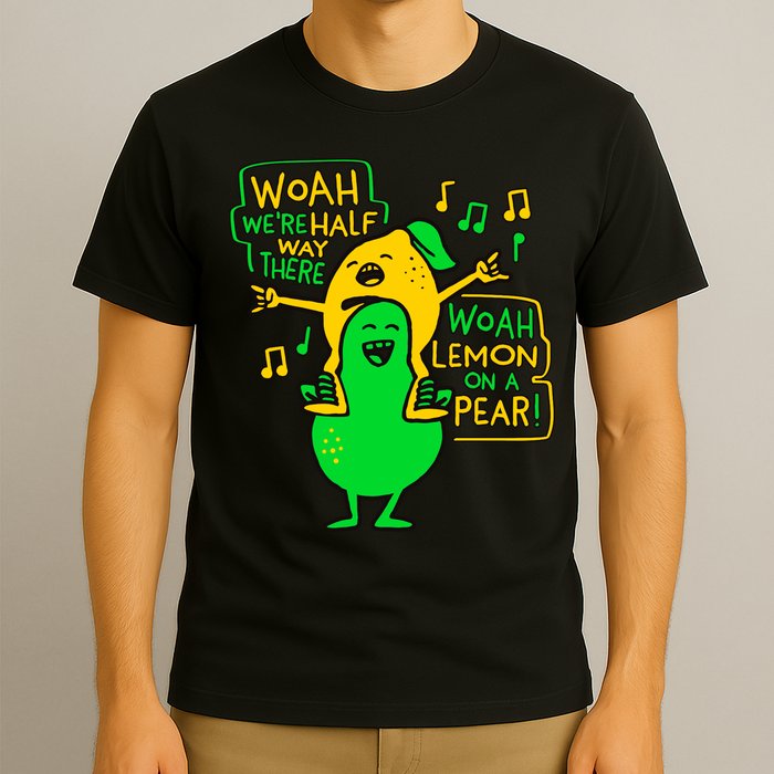 Lemon On A Pear Funny Meme T-Shirt