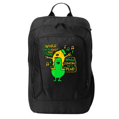 Lemon On A Pear Funny Meme City Backpack